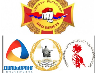«Կարմիր բերետներ»-ը միանում է «Համախմբում», «Երրորդ հանրապետություն» եւ ՀԴԿ-ի դաշինքին