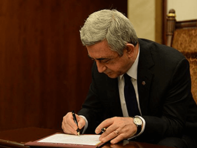 Armenian President appoints new chief of military police
