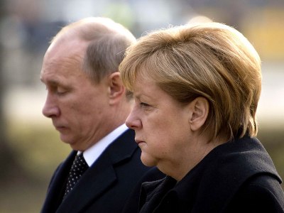 Путин о Меркель: у нас есть разногласия, но и много точек соприкосновения