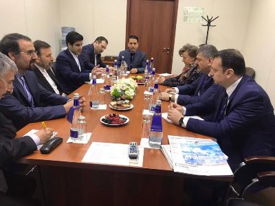 Պետերբուրգում Վաչե Գաբրիելյանը իրանցի նախարարի հետ քննարկել է ԵՏՄ-Իրան հարաբերությունները