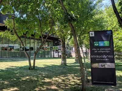 Սիրահարների այգում բացվեց «Ես ու բնության իմ անկյունը» ցուցահանդեսը