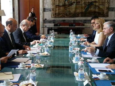 Անցյալը ապագան կառուցելու լավագույն հիմքն է. Նալբանդյանը՝ Իտալիայի ԱԳ նախարարին