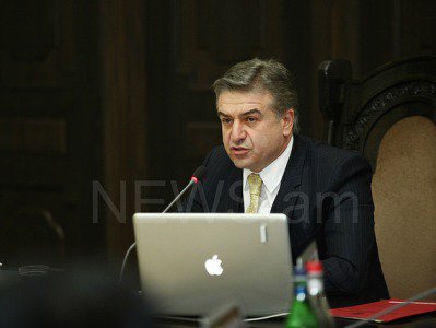 Armenia PM sends condolence letter to Iranian vice president