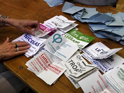 President Macron’s party wins first round of France legislative vote