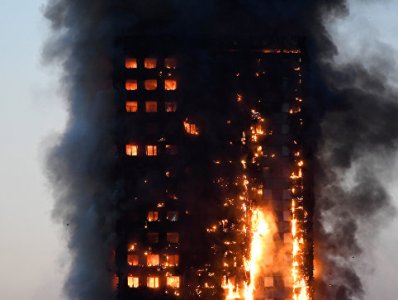 London fire: 30 people injured