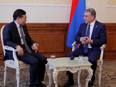 Babloyan: Armenian-Chinese relations will enter new phase of development