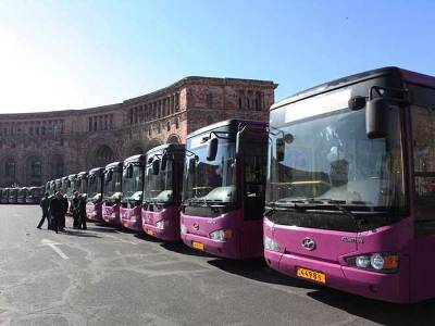 Minister: We have launched talks with large auto groups over Armenian bus network