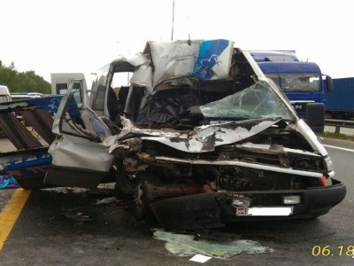 Водитель-армянин микроавтобуса «Ереван-Москва», попавшего в ДТП в Туле, получил легкие ранения
