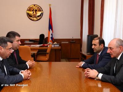 Президент Арцаха и председатель Совета директоров ЗАО «Электрические сети Армении» обсудили сотрудничество