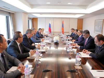 Спикер парламента Армении и глава Госдумы России обсудили вопросы двустороннего сотрудничества
