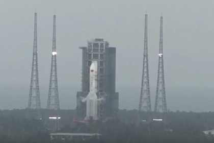 Запуск китайской ракеты-носителя «Великий поход – 5» прошел неудачно