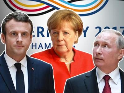 Merkel, Macron and Putin confirm importance of truce in Donbass