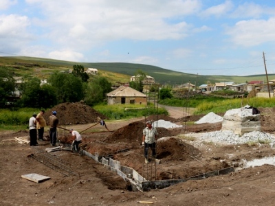 Ախալքալաքի Կարծախ գյուղում ծնունդներն ավելանում են. այնտեղ մանկապարտեզ է կառուցվում