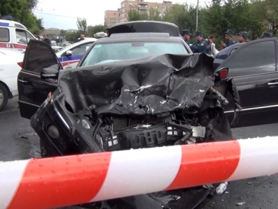 Պատահար Էրեբունիում. կա 1 զոհ, 4 վիրավոր (ֆոտո)