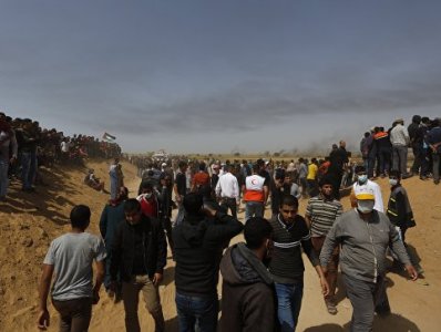 7 Palestinians killed in protests on Israeli border