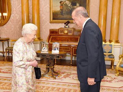 Turkish President meets Queen Elizabeth II