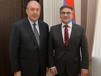 Armenian President receives head of Konrad Adenauer foundation
