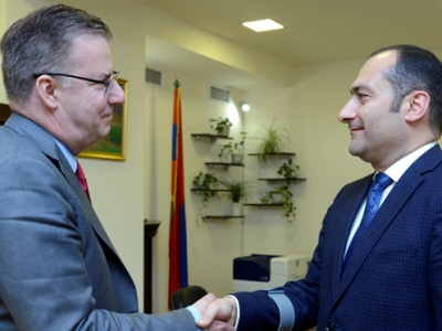 Արդարադատության նախարարը ԵՄ ներկայացուցչի հետ քննարկել է բարեփոխումները