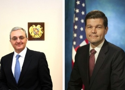 Armenia FM holds phone talks with US Assistant Secretary of State