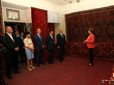 Exhibition of Artsakh carpets opens in Stepanakert