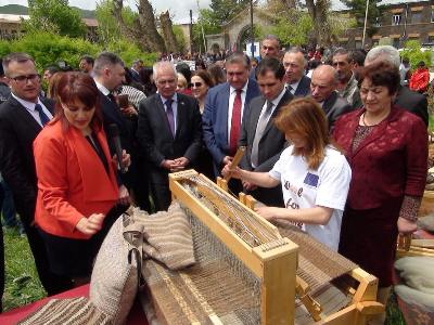 Շիրակի մարզում ԵՄ աջակցությամբ բացվել է բրդի արժեշղթայի ձեւավորմանն ուղղված ծրագիրը. ներկա են եղել նախարարներ