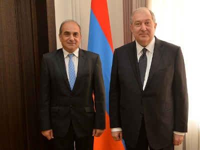 President Sarkissian, Cyprus parliament speaker discuss bilateral relations