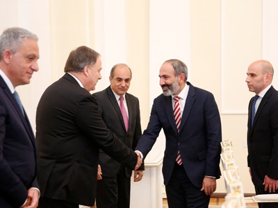 Nikol Pashinyan receives delegation led by Cyprus parliament speaker
