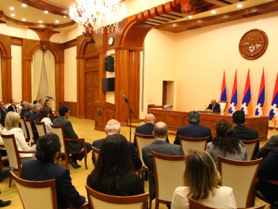 Artsakh President receives delegation of US Armenian Bar Association