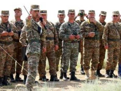 Ցուցադրական մարտավարական զորավարժություն Արցախում (ֆոտո)