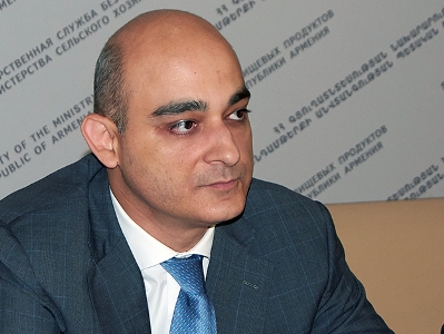 Armenia food safety service chief writes letter of resignation