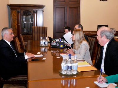 Փոխվարչապետ Մհեր Գրիգորյանն ընդունել է Համաշխարհային բանկի ներկայացուցիչներին