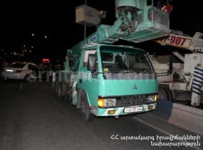 Սեբաստիա-Տիչինա խաչմերուկում «ՎԱԶ 2106»-ը բախվել է «ԶԻԼ» ավտոկռունկին. Վարորդի վիճակը ծանր է