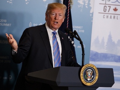 Trump comments on reaction to idea of returning Russia to G7