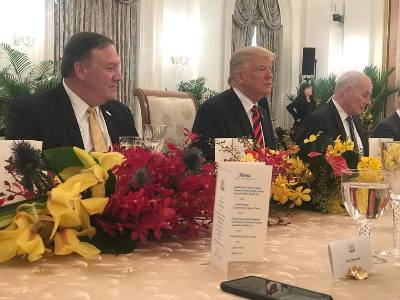 Сингапруский вояж Трампа: Чем кормили президента США в Сингапуре?