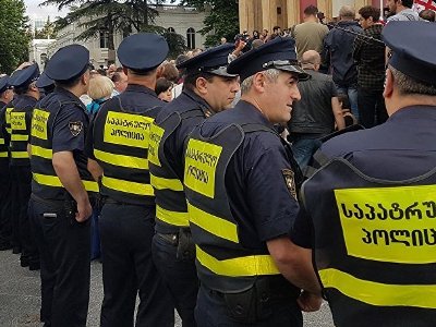 В Тбилиси на акции протеста задержали шесть человек