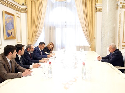 Nikol Pashinyan and Sergey Kopirkin discuss Armenian-Russian relations