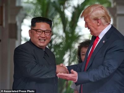 Дональд Трамп поблагодарил Ким Чен Ына за смелый шаг