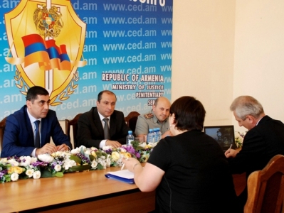Քրեակատարողական ծառայությունում քննարկել են դատապարտյալների համար աշխատատեղերի ստեղծման հարցը