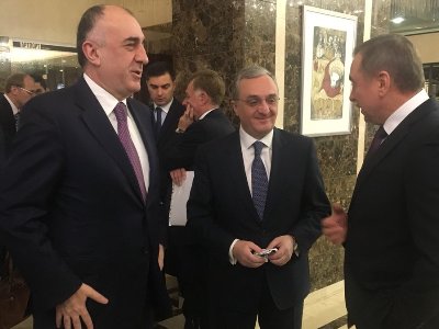 Զոհրաբ Մնացականյանը Մինսկում շփում է ունեցել Էլմար Մամեդյարովի հետ (ֆոտո)