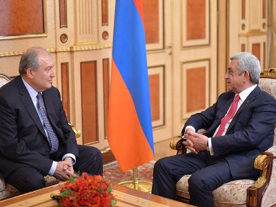 Սերժ Սարգսյանը շնորհավորել է Արմեն Սարգսյանին՝ ծննդյան 65-ամյակի առթիվ
