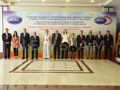 Yerevan hosts BSEC FMs’ meeting (PHOTOS)