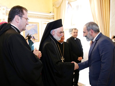 Վարչապետն ընդունել է Ավստրալիայի արևելյան Առաքելական եկեղեցիների առաջնորդների և ներկայացուցիչների պատվիրակությանը (Ֆոտո)