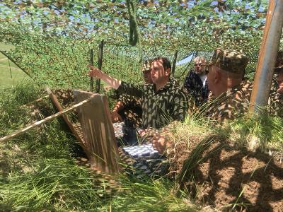 Armenia defense minister visits border with Azerbaijan’s Nakhichevan (PHOTOS)
