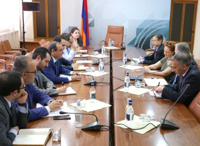 Արծվիկ Մինասյանը հանդիպել է Ասիական զարգացման բանկի հայաստանյան գրասենյակի տնօրենի հետ