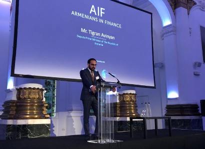 Тигран Авинян представил на лондонской конференции повестку реформ в Армении
