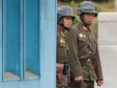 North, South Korea military restore communication “hotline”