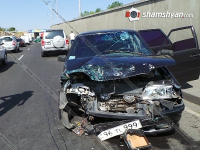«Դալմա Գարդեն Մոլ»-ի մոտ մեքենաներ են բախվել. կան վիրավորներ