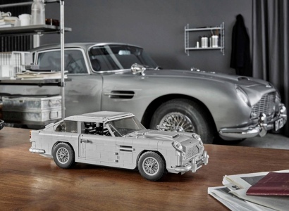 Aston Martin Джеймса Бонда превратили в Lego