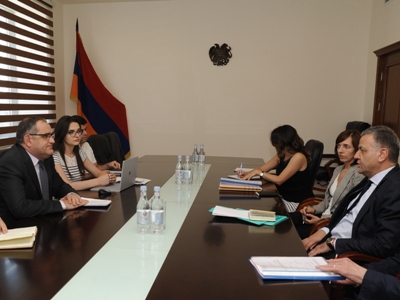 Վիգեն Քոչարյանը ԵՄ պատվիրակության հետ քննարկել է ԵՄ կողմից աջակցության ծրագրերը