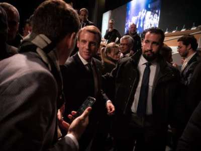Macron security to be fired over violent video